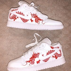 Custom Dragon Jordan 1 Low